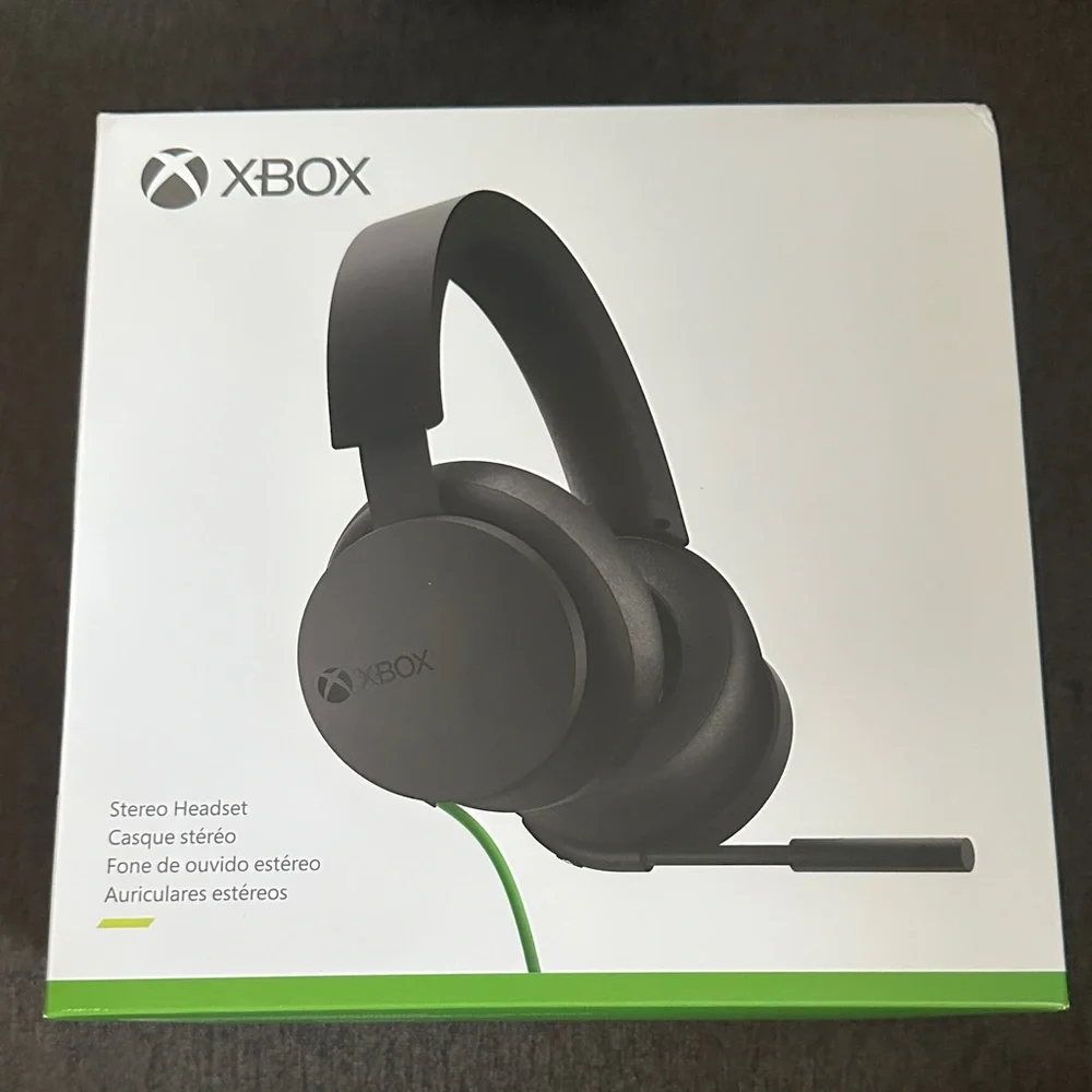 Xbox Black Stereo Headset